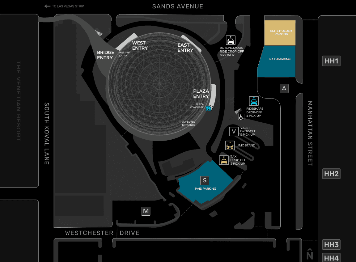 Parking & Entrances