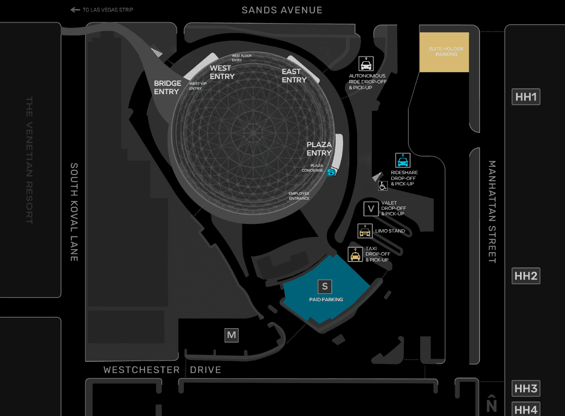 Parking & Entrances